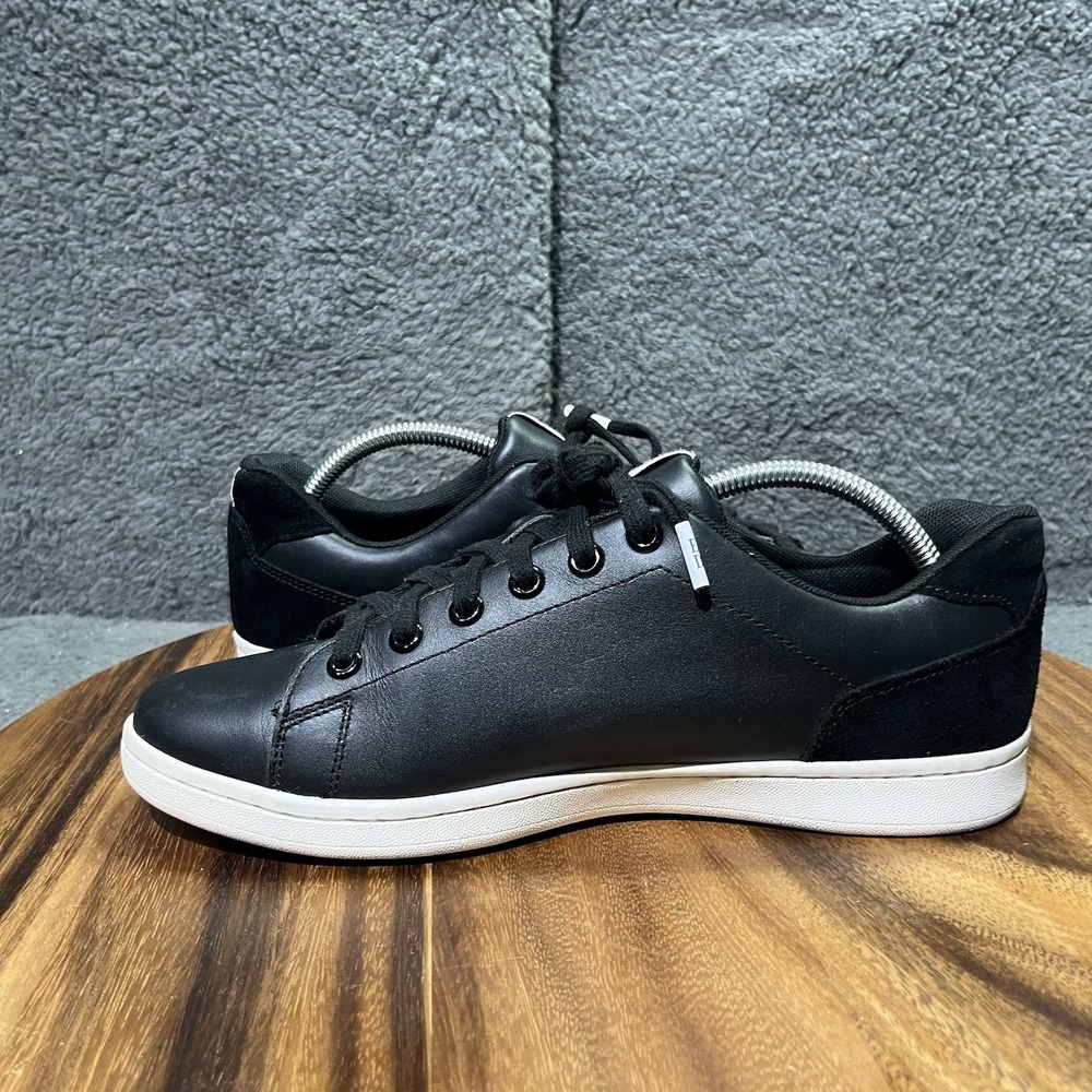 ED Ellen Degeneres "LOVE" Black Leather Sneaker‎ Shoes Womens US 11M EUR 43 - Picture 7 of 12
